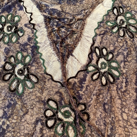 Shoreline Wear - Gorgeous boho tunic top. Size S/M - Picture 5 of 8